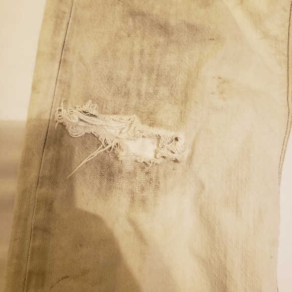 Super stained distressed bleached levi jeans Sz 31 - Picture 6 of 16